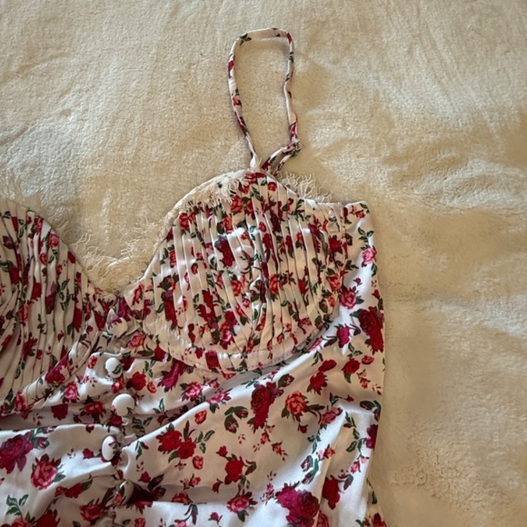 New! SET For Love and Lemons Melrose Bustier and Panty rose floral 31302 - Picture 7 of 13